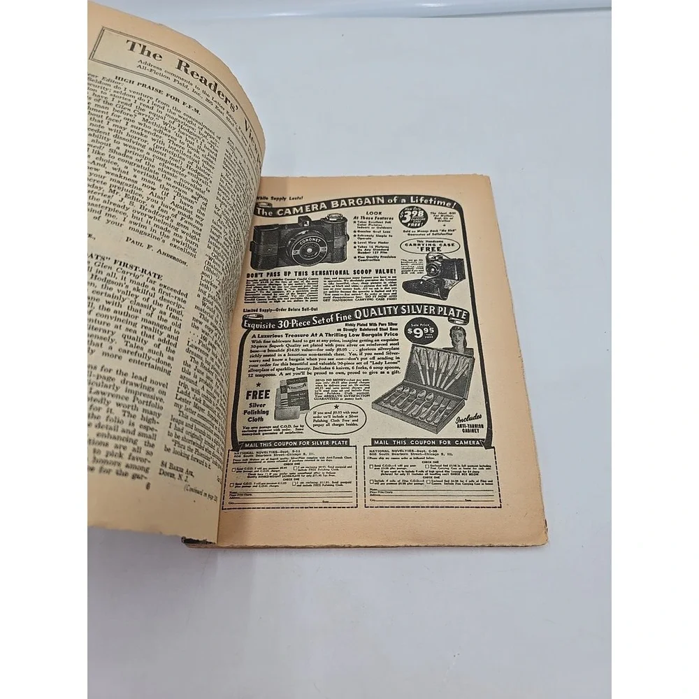 Famous‎ Fantastic Mysteries Pulp Sep 1945 Vol. 6 #6 FN+ 6.5